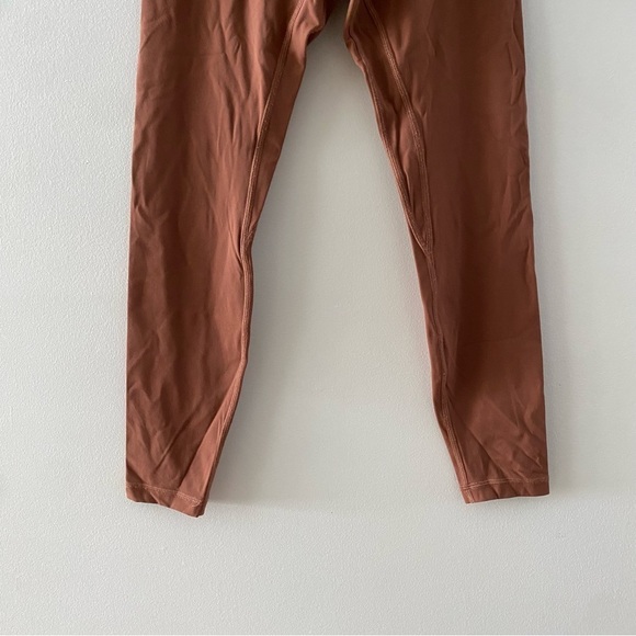 Lululemon Align Leggings Pants Dark Terra Cotta Women’s Size Small - Picture 3 of 7